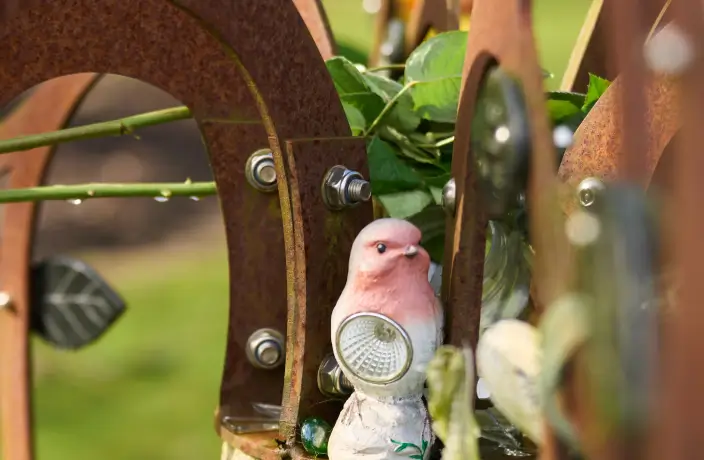 Detail of Willow Memorial Tree