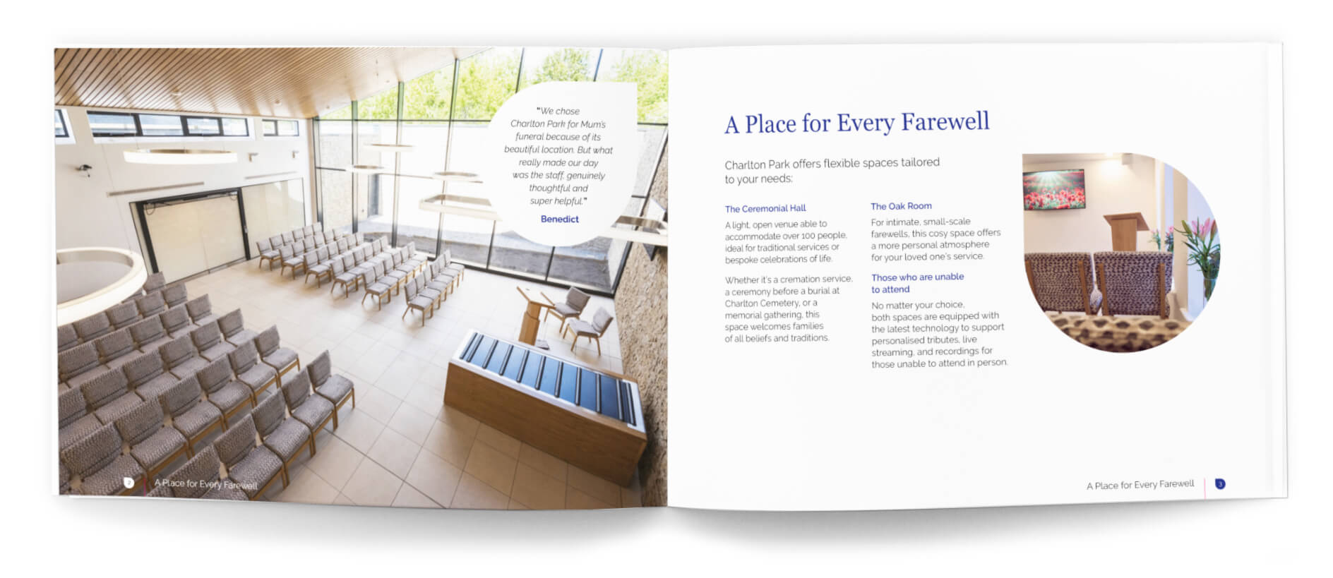 Charlton Park Crematorium Brochure